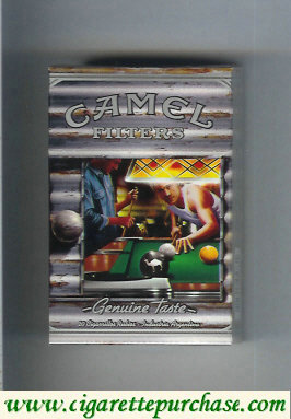 Camel Genuine Taste Filters Genuine Nights cigarettes hard box